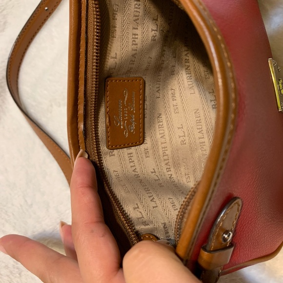 Red Ralph Lauren 8 in length 5 1/2 height 2 in base width - Picture 6 of 8